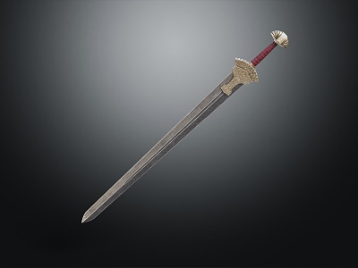 Modern Sword Officer Sword Long Sword model