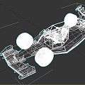 Sci-Fi Racing Sci-Fi Kart 3d model