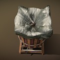 Modern bucket water collector 3d model