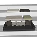 Modern Cushion Cushion Pillow Combination 3d model