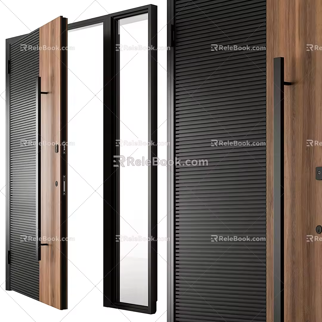 Single door 3d model