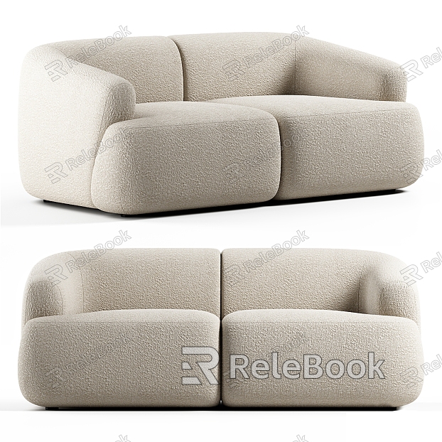 Double sofa model