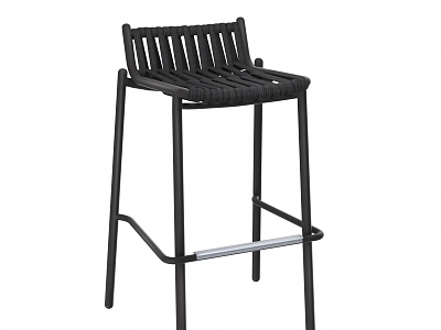 Bar Chair Outdoor Courtyard Garden Bar Chair model