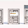 Vintage Wooden Hinged Doors With Weathered Texture Single Double And Window Design