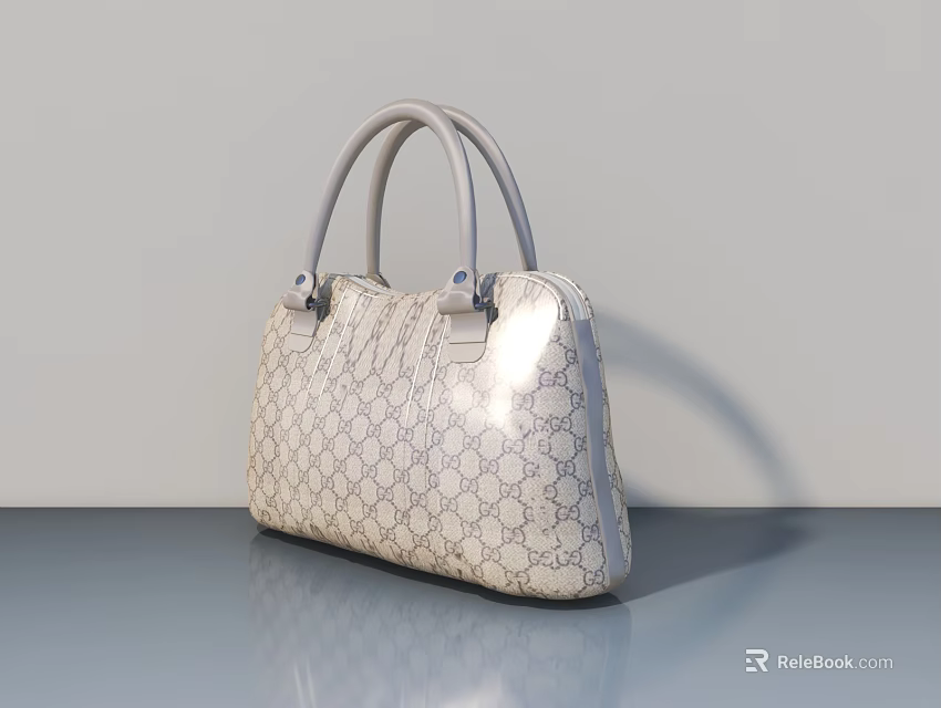 Modern Swing Door Design With Sleek Surface And Durable Frame For Home Use 3d model