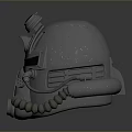 Sci-Fi Helmet Alien Helmet High Tech Helmet Game Helmet Helmet Helmet 3d model