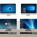 Modern computer monitor 3d model