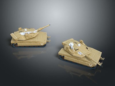 Light Tank Light Armored Tank Modern Tank World War II Tank World War I Tank Heavy Tank 3d model