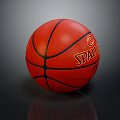High Quality Spalding Red Basketball With Black Lines For Sports Training