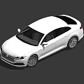 Stylish White Sedan Exterior Design With Aerodynamic Shape And Alloy Wheels