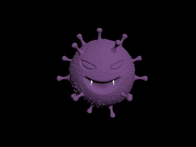 The Modern Virus 3d model