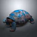 Turtle Cartoon Turtle Snapping Turtle Chickbill Turtle Reptile Cold Blooded Animal Reptile Class 3d model