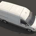 Automobile Volkswagen Commercial Vehicle Volkswagen Commercial Vehicle Van Seven-seater Vehicle Van Low-model Commercial Vehicle Low-model Simple-model Vehicle Low-surface Counting Vehicle 3d model