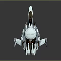 Modern fighter sci-fighter next-generation fighter sci-fighter 3d model