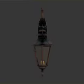 Vintage Copper Wall Mounted Lamp With Architectural Exterior Lighting Design