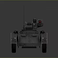 Modern Military Tank Featuring Antenna Turret Heavy Armor And Armored Tracks Design