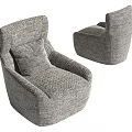 Poliform single sofa 3d model