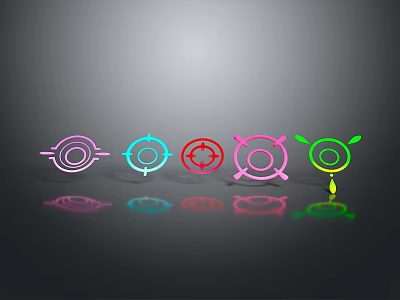 Modern Colorful Furniture Designs With Various Styles And Decor Elements 3d model