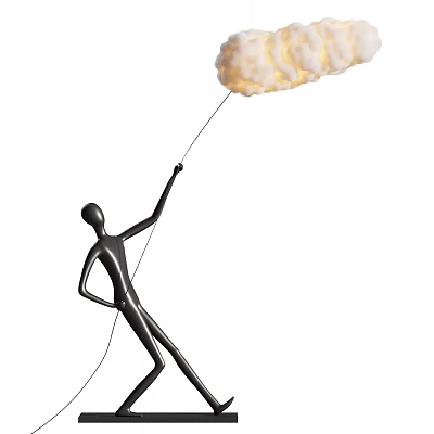 Modern table lamp 3d model Modern table lamp 3d model