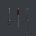 Medical Devices Retro Syringe Retro Syringe 3d model