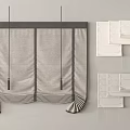 Modern Roman Blinds With Various Fabric Styles For Home Window Decor
