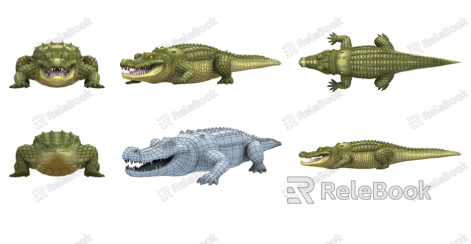 Modern Crocodile model