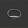 Trendy White Strap Watch With Black Numbers And Modern Dial Design For Daily Use
