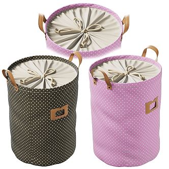 Modern Storage Basket Laundry Basket Storage Basket Clothes Basket 3d model