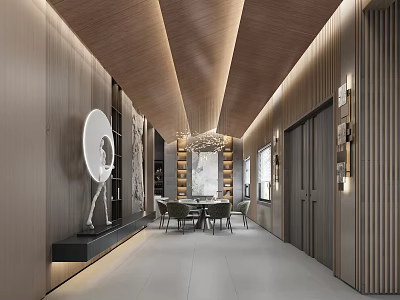 Ballroom 3d model