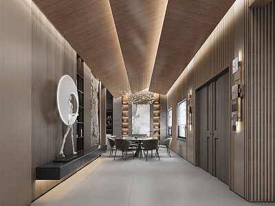 Ballroom 3d model