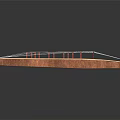 Wooden Pencil Shaped Music and Painting Supplies with Red Notes and Eraser Ends