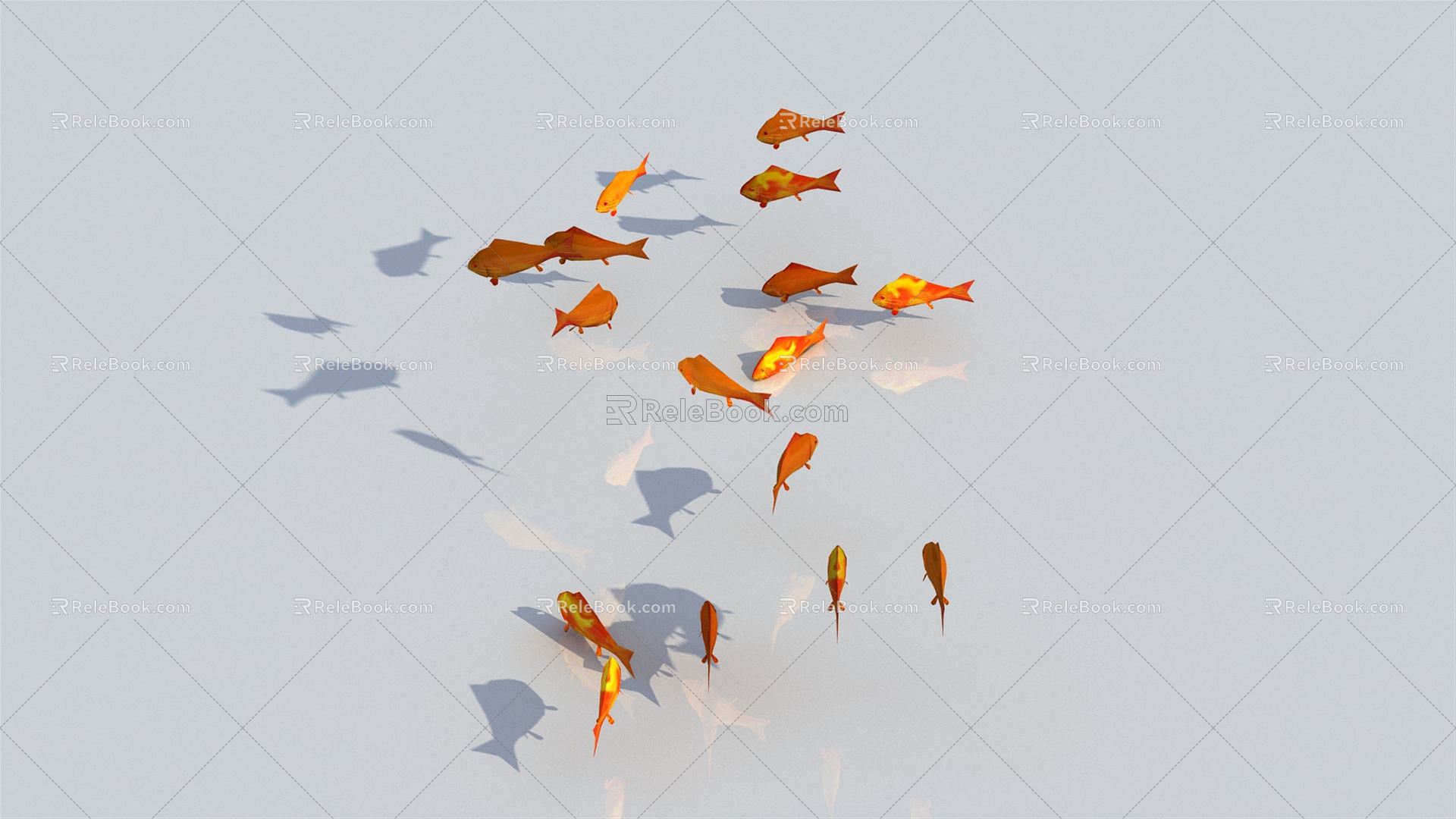 Modern Fish 3d model