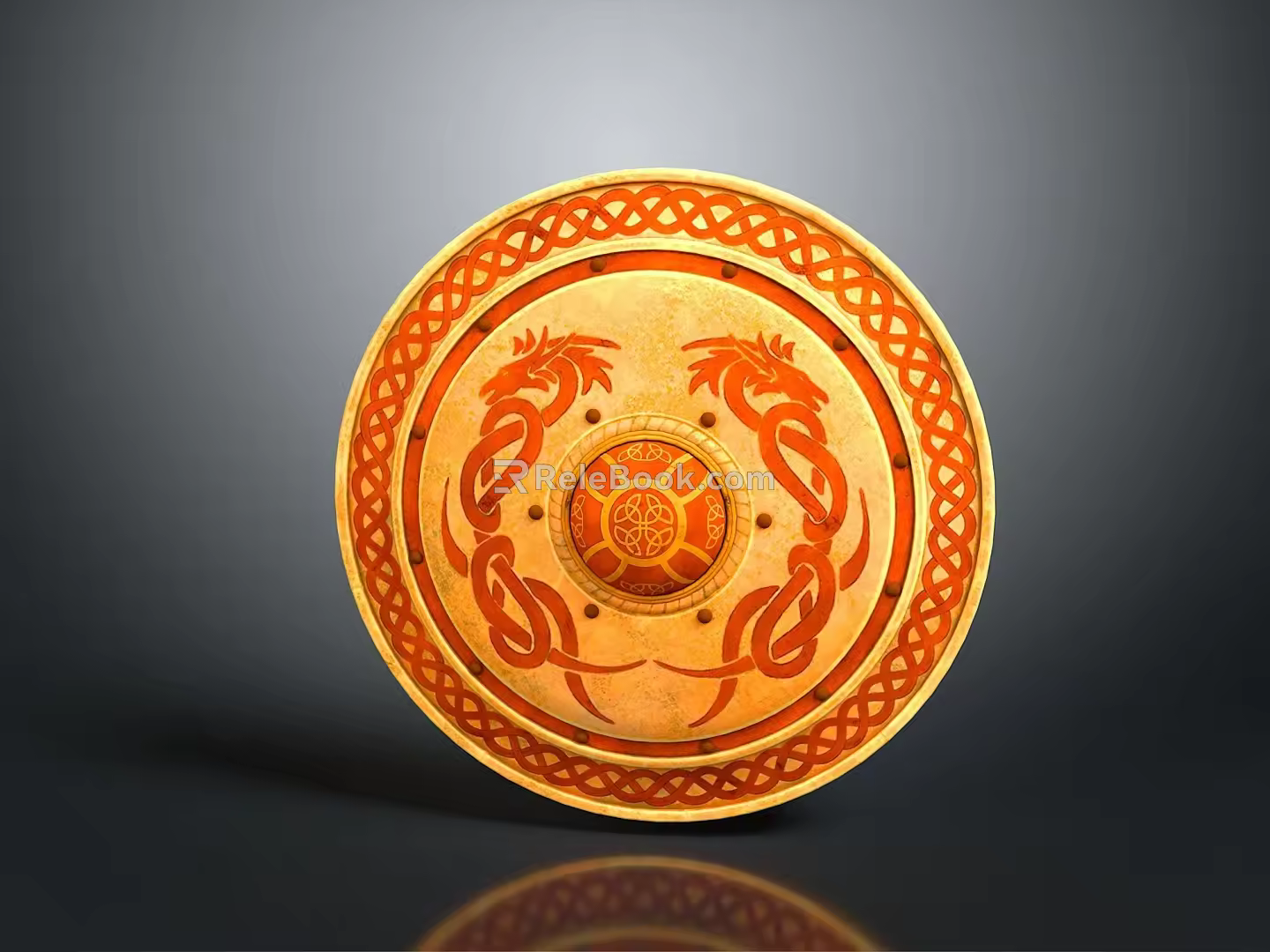 European Shield Medieval Shield Ancient Shield 3d model