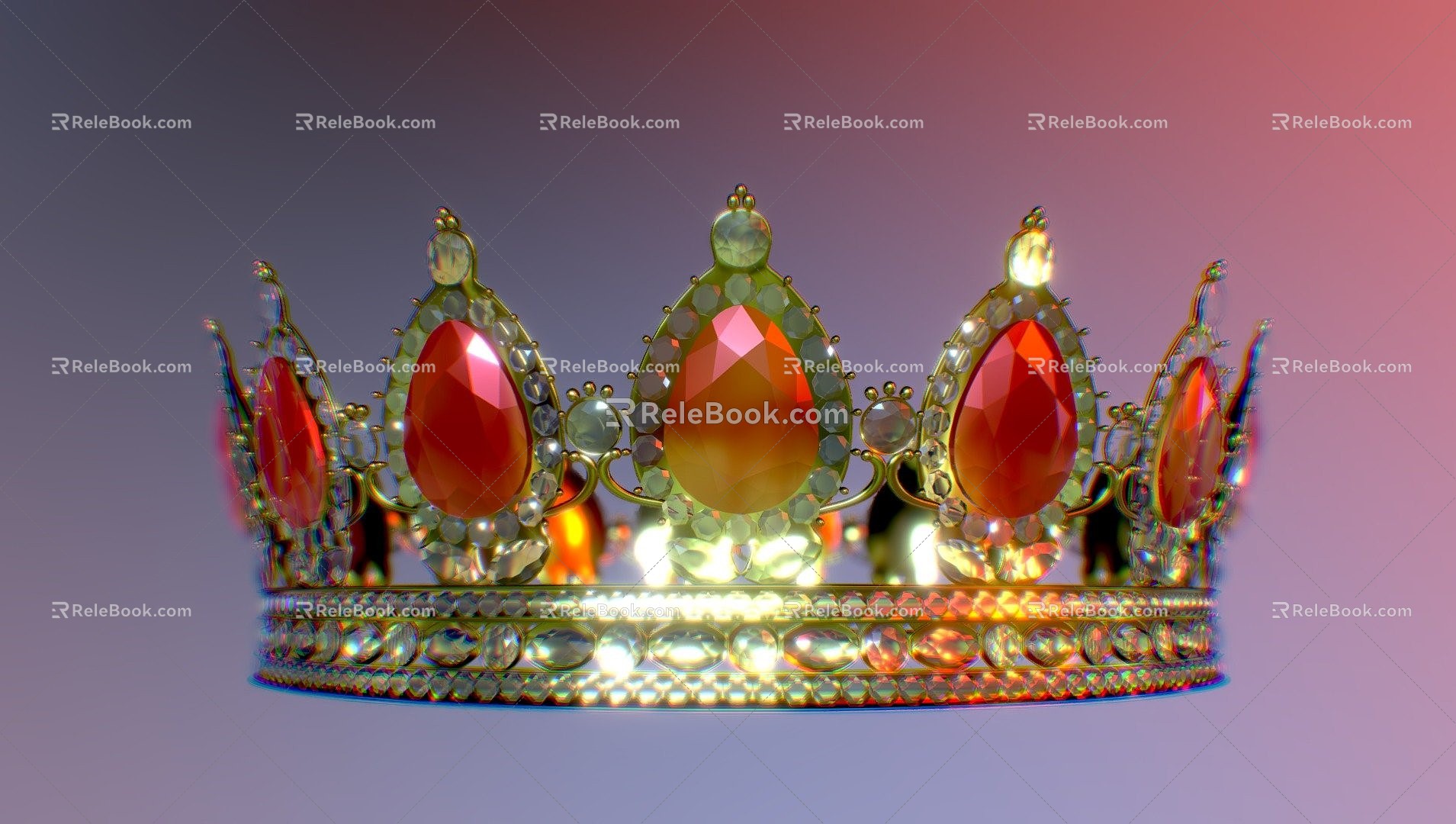 The Modern Crown 3d model