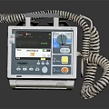 defibrillator cardiac defibrillator automatic external defibrillator 3d model