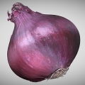 Onion Red Onion Vegetable Scan Onion Scan Vegetable 3d model