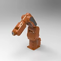 Orange Industrial Robot Mechanical Arm for Manufacturing Automation Machinery System