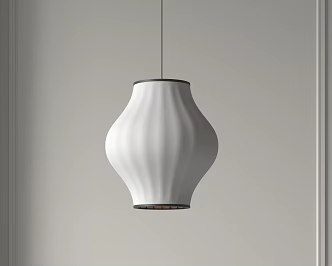 Modern chandelier 3d model