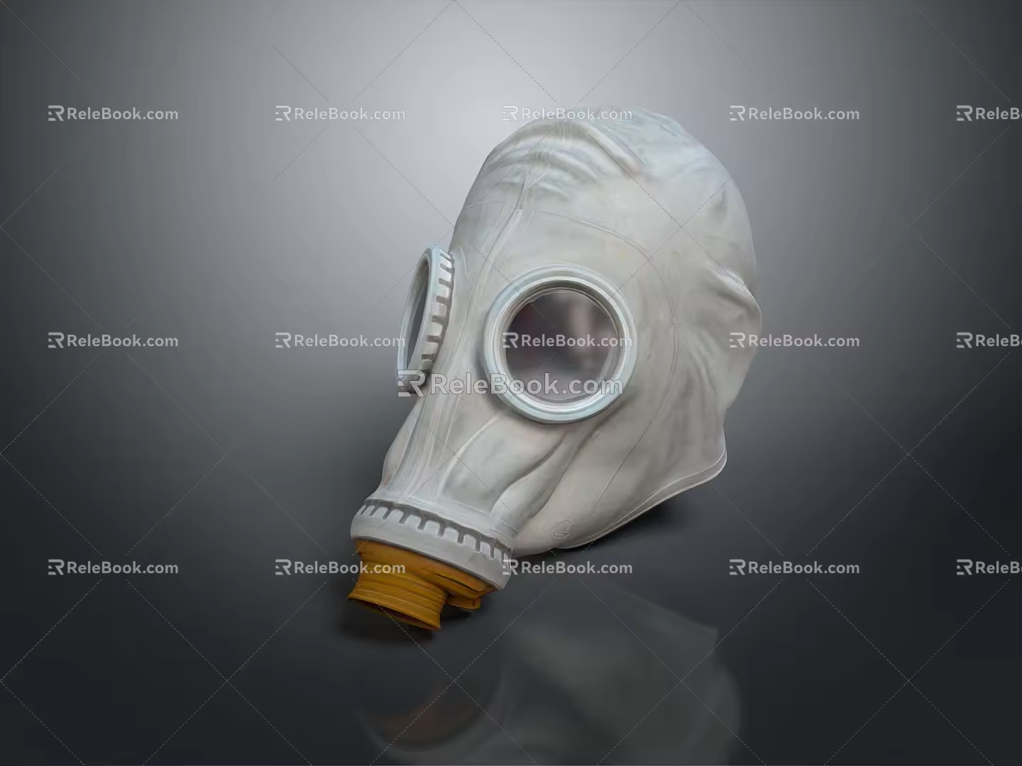 Gas Mask Science Fiction Gas Mask Gas Mask Respirator Breathing Mask Biochemical Mask Science Fiction Mask 3d model