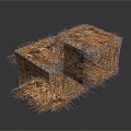 haystack haystack haystack haystack haystack hay outdoor item realistic 3d model