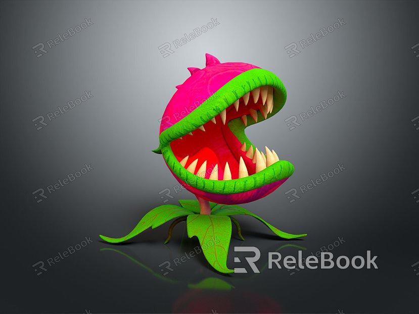 cannibal flower cannibal flower cartoon cannibal flower anime cannibal flower stylized cannibal flower model