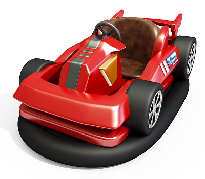 Modern Kart Bumper Car 3d model Modern Kart Bumper Car 3d model
