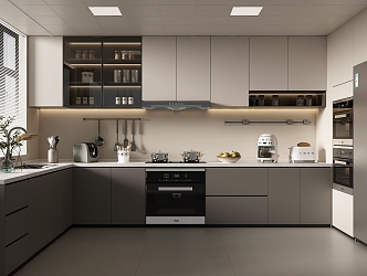 Modern Kitchen 3d model