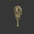 Scepter Ancient Scepter Cane Ancient Scepter Magic Scepter Metal Scepter Classical Scepter Magic Scepter 3d model
