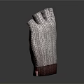 Sporty Protective Gloves With Pink Pads And Gray Breathable Mesh Material