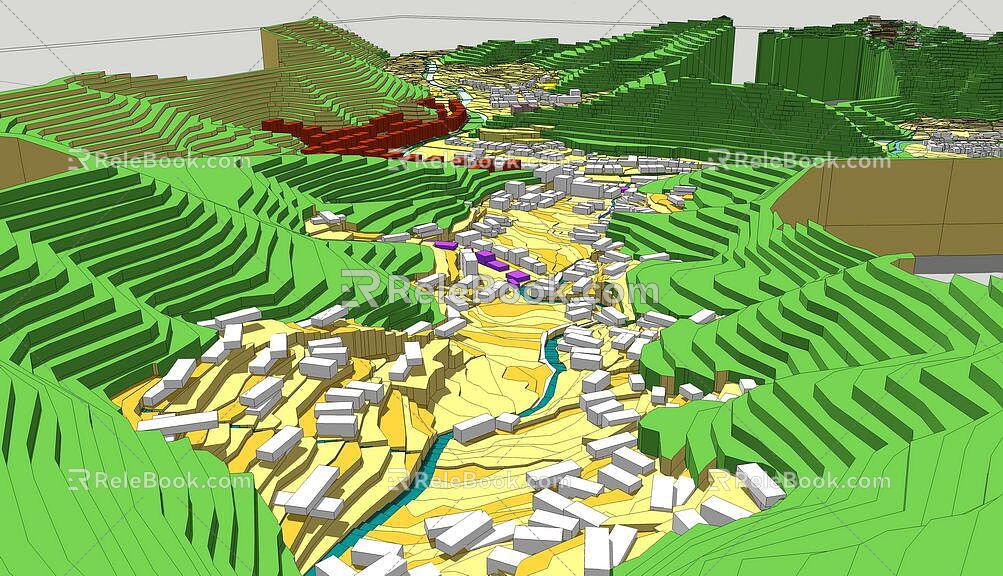 Mountain field model