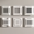 Air conditioning ceiling type central air conditioning 3d model