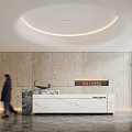 Reception Desk 3d model