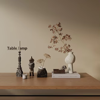 Modern ornaments combination 3d model