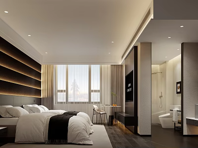 Guest Room 3d model